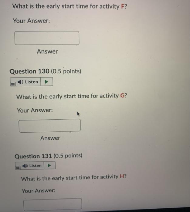 Use the information in the table below to answer