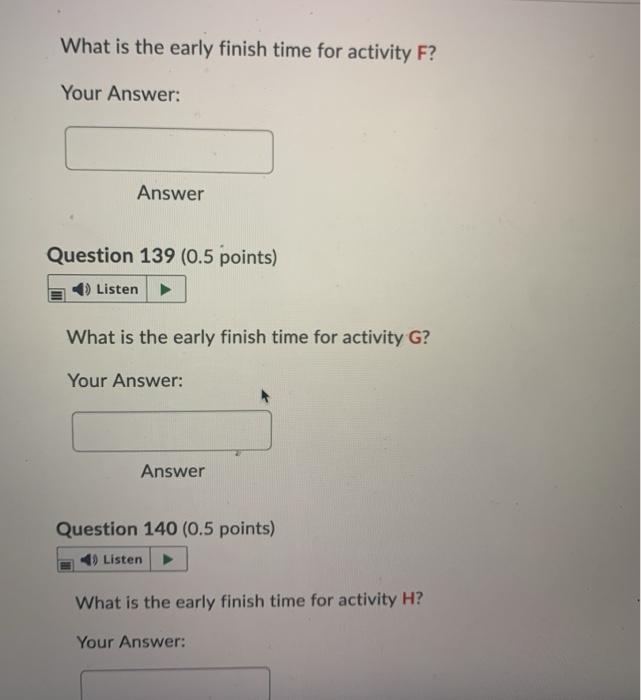 Use the information in the table below to answer