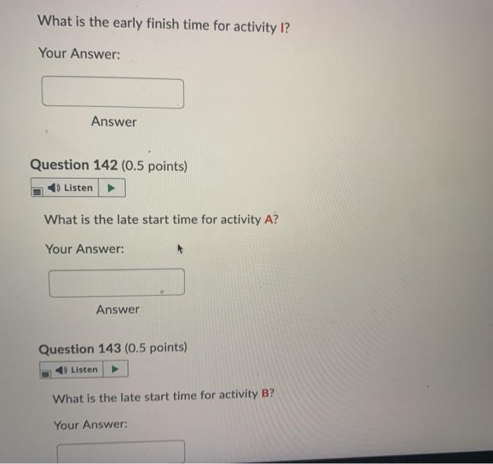 Use the information in the table below to answer