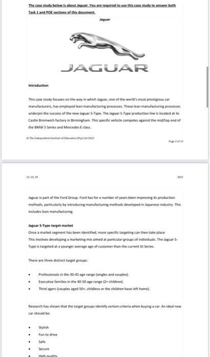 please help urgently he case study below is about