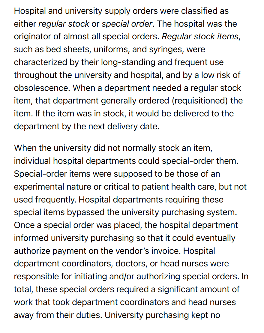 Case Study 3 - Inventory Management Hardy