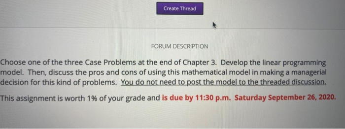 this is for a intro to science management course.