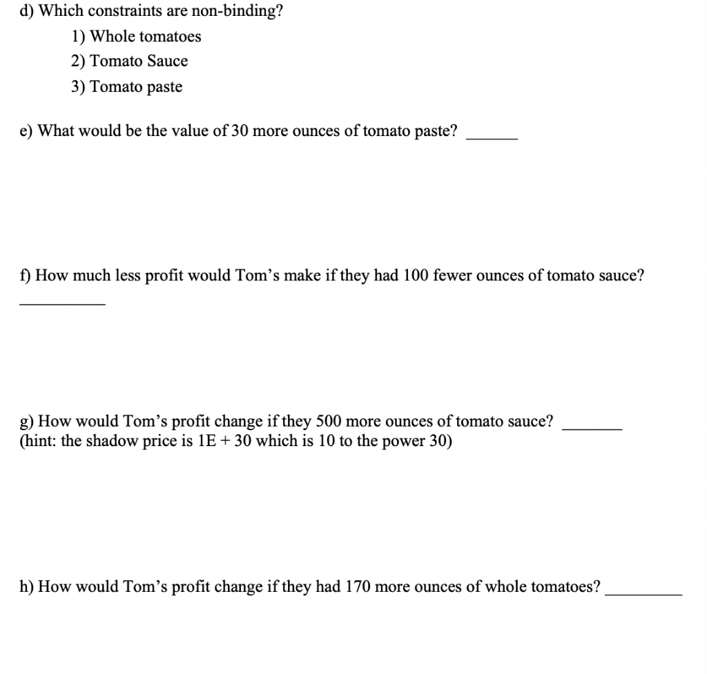 Problem 4 For the problem above, using the