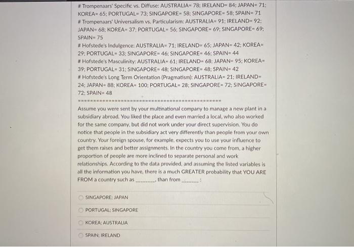 Use the following data to answer the next