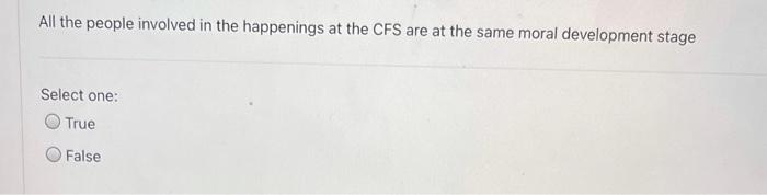 All the people involved in the happenings at the