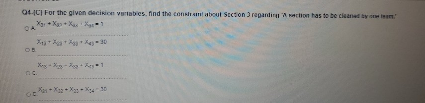 Q4. Binary Programming Kim finally got his own