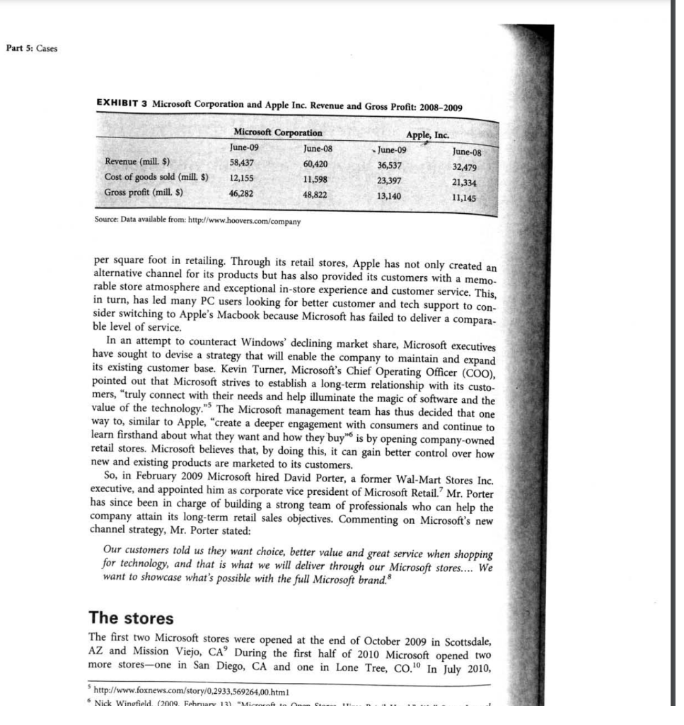  1. Why do you think MS decided to change its channel