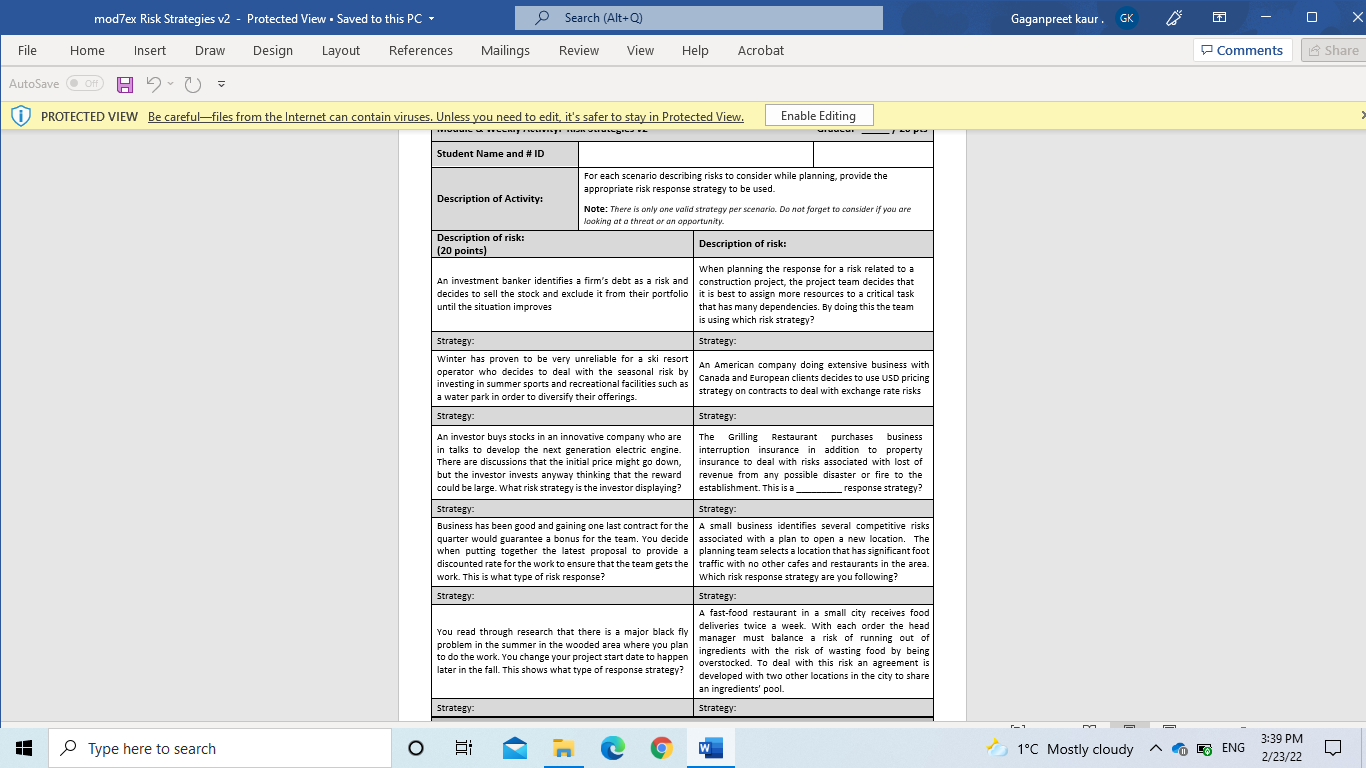 mod7ex Risk Strategies v2 - Protected View .