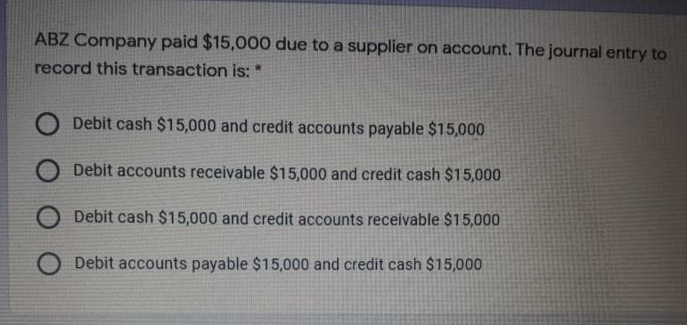 1 2 3 4 5 6 7 8 9 10 11 12 13 14 ABZ Company paid