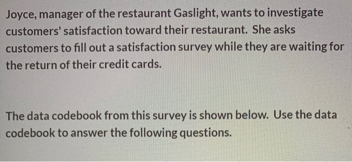 1) what questuons/ variables from the data