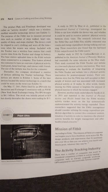 1. Make an Implementation plan for this Fitbit