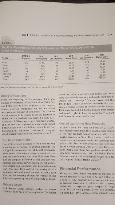 1. Make an Implementation plan for this Fitbit