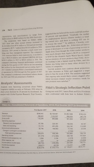 1. Make an Implementation plan for this Fitbit