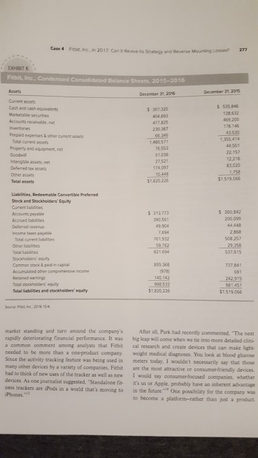 1. Make an Implementation plan for this Fitbit