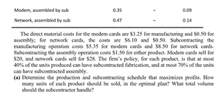 2. Production Planning for Components Rummel