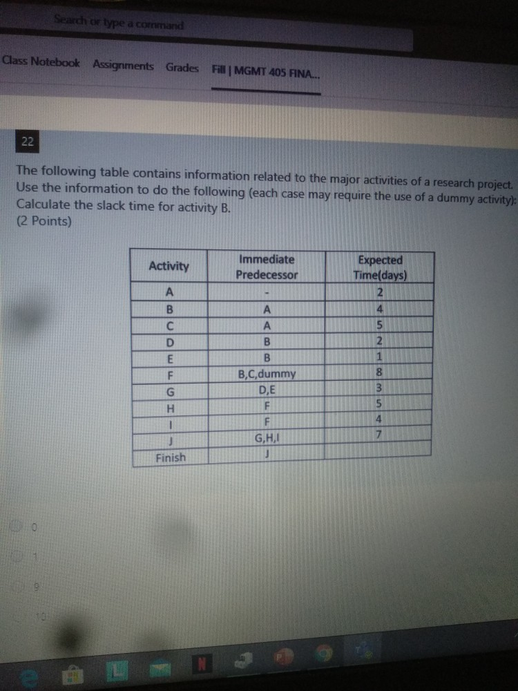 Search or type a command Class Notebook