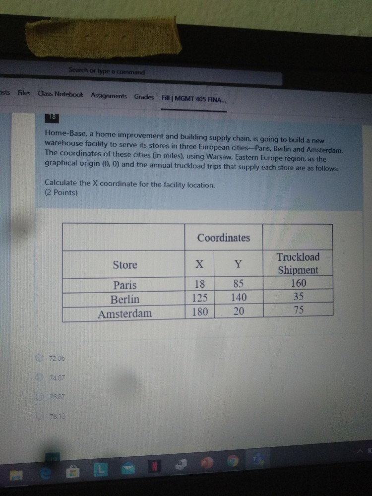Search or type a command Class Notebook