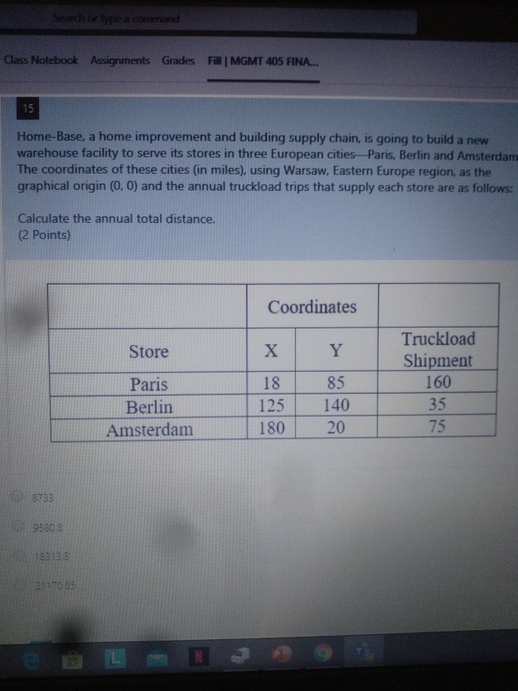 Search or type a command Class Notebook