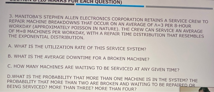 EACH QUESTION) 3. MANITOBA'S STEPHEN ALLEN