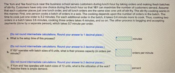 The Yum and Yee food truck near the business