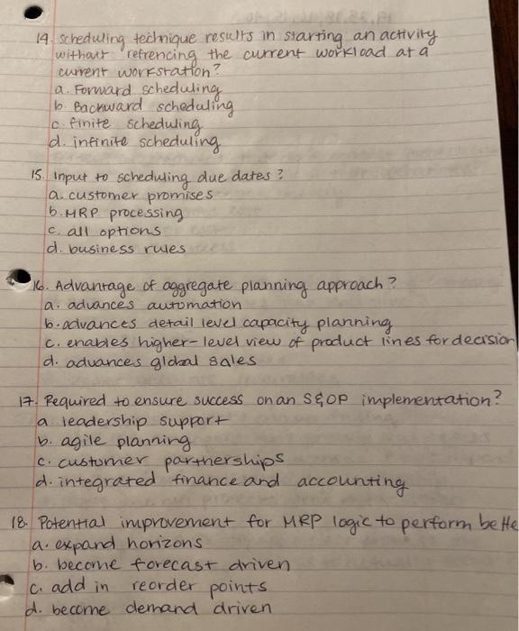 3, common technique that's used when a project