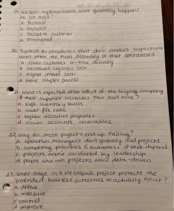 3, common technique that's used when a project