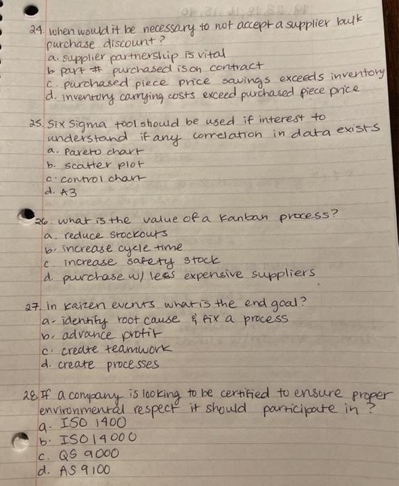 3, common technique that's used when a project