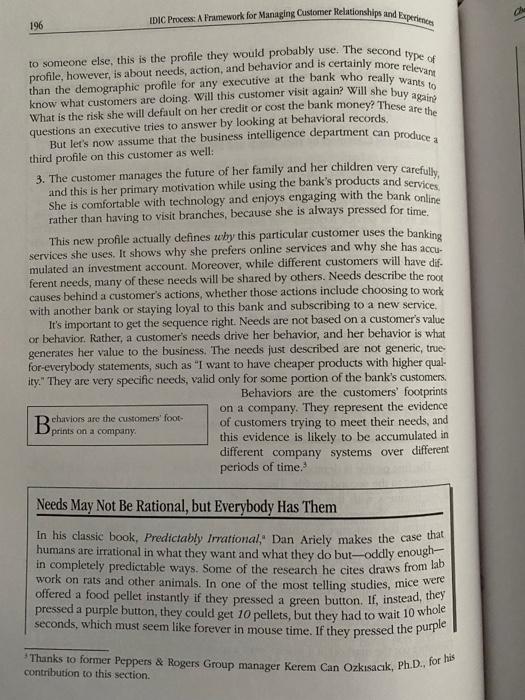 Define "customers." Why is this a difficult task