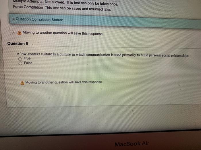 KO 103 Take Test: Ch. 4 HW Test Information