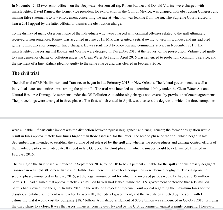 Based on the article you read, write a reflection