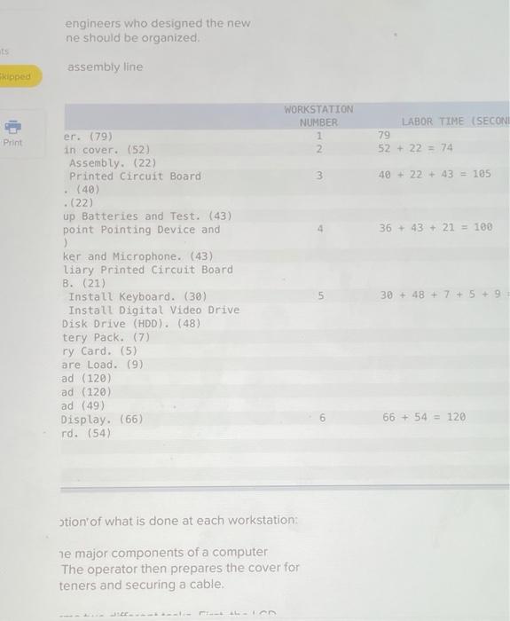 Toshiba's Notebook Computer Assembly Line
