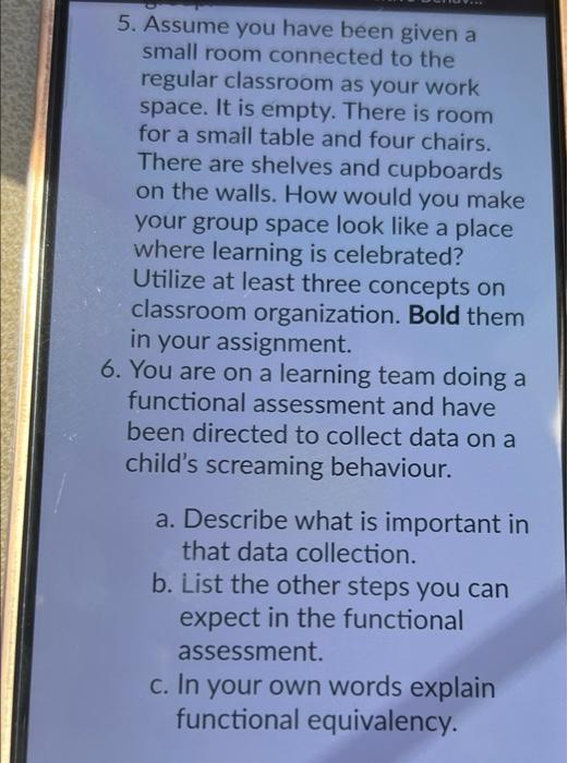 Assistants often are responsible for small group