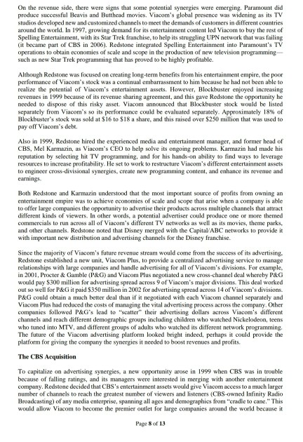 Note: write on the above point regarding to the