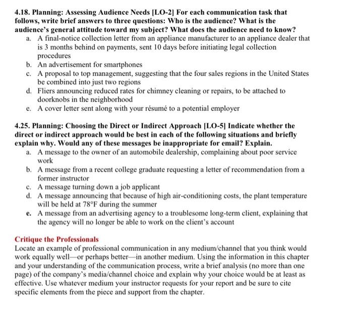 4.18. Planning: Assessing Audience Needs [LO-2]