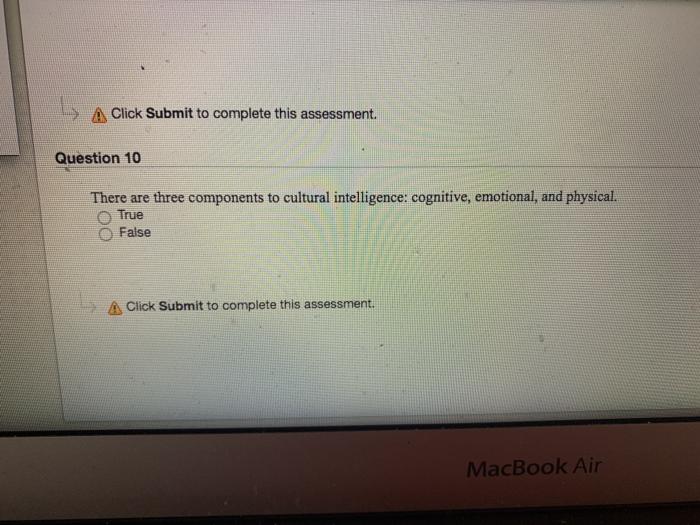 KO 103 Take Test: Ch. 4 HW Test Information
