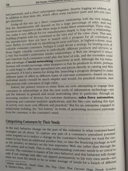  Define "customers." Why is this a difficult task for some industries?