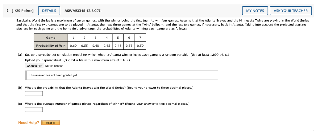 Hi! Please signify ALL answers legibly so I can