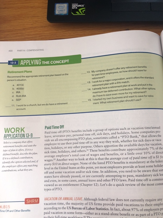 GEFORCE CORE 490 PARTIV COMPENSATING 13-3