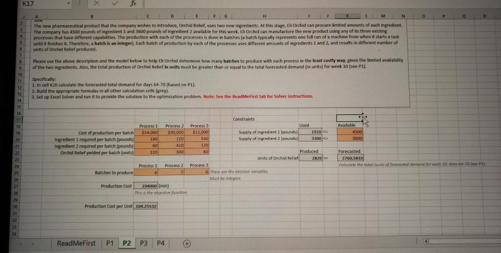 How do I solve P3 -P2 is needed its under here. A
