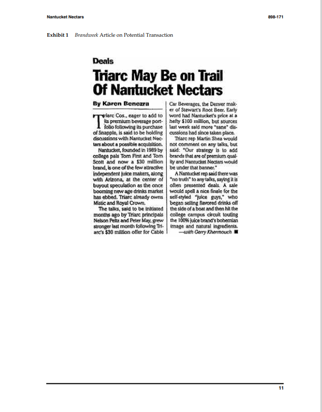 What will be the exit strategy for Nantucket