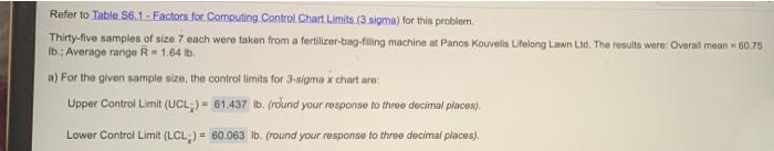 the control limits for the 3-sigma R-chart are: