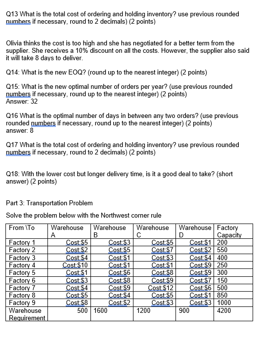 Part 1: ABC Classification Considering this