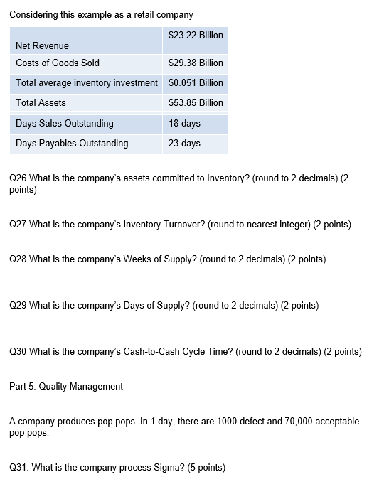 Part 1: ABC Classification Considering this