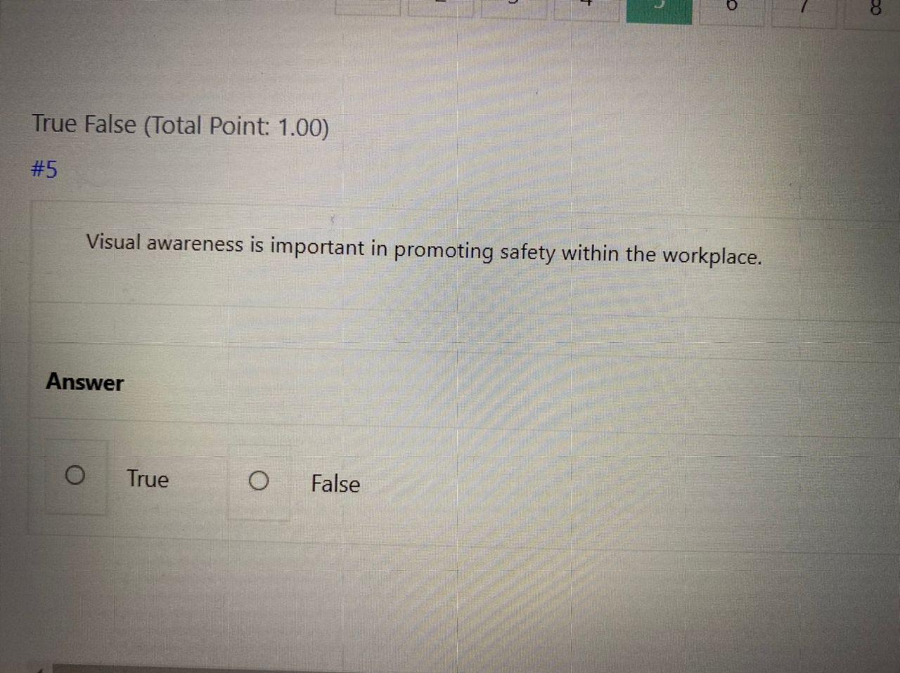 Multiple Choice (Total Point: 1.00) #1 When a