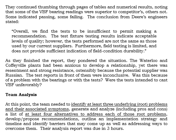 QUESTION 01: Identification of Main Issues and