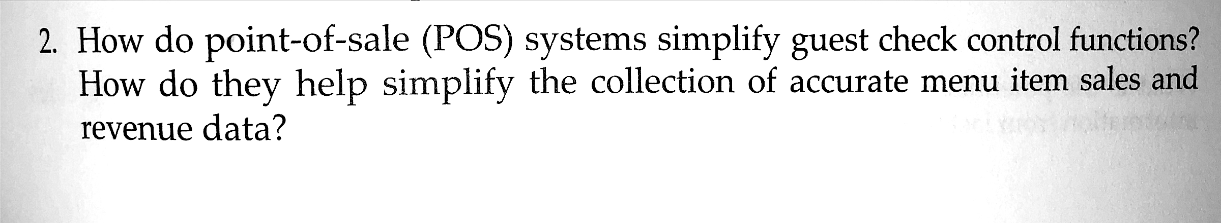 2. How do point-of-sale (POS) systems simplify