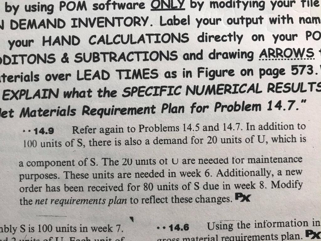 BESIDES SHOWING THE TABLE WITH SPECIFIC ARROWS,