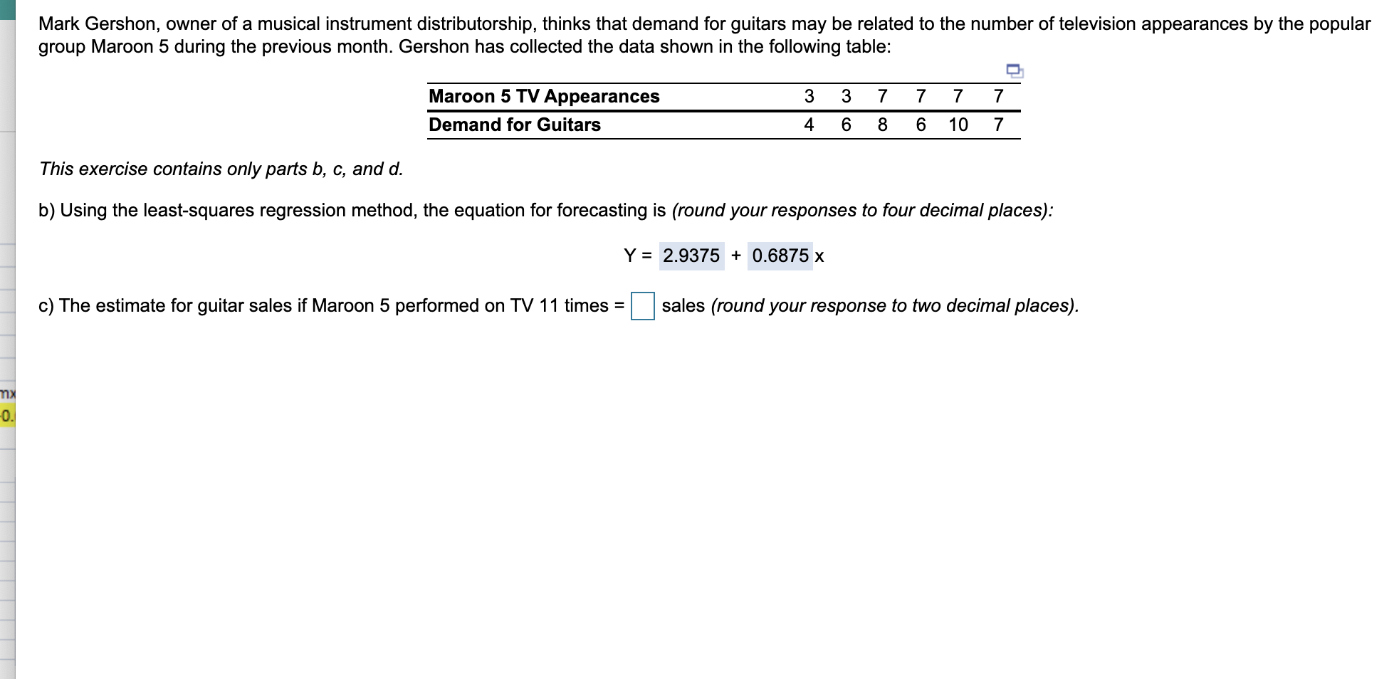 Mark Gershon, owner of a musical instrument
