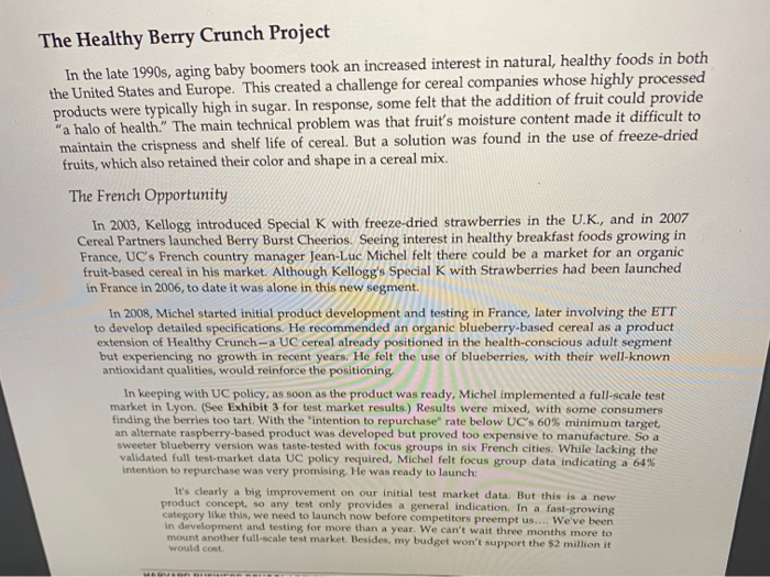 Should Lora Brill authorize the launch of Healthy