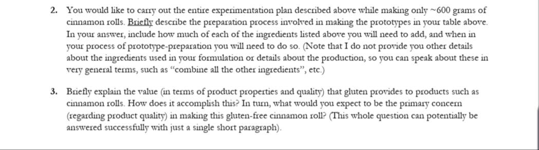 2. You would like to carry out the entire